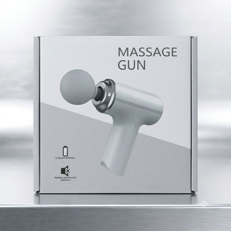 جعبه ماساژور تفنگی شارژی Massage Gun با باتری بادوام و عملکرد کمصدا در لومینو قشم