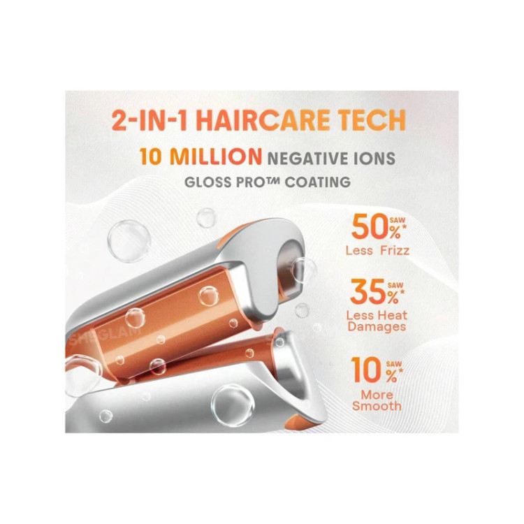 تنظیمات دمای ویور مو شیگلم Beach Babe Hair Waver مناسب انواع مو در لومینو قشم