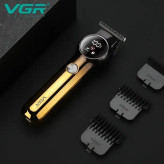 ست کامل ماشین اصلاح VGR V-989 همراه کابل شارژ USB، برس، روغن و شانههای اصلاح در لومینو قشم