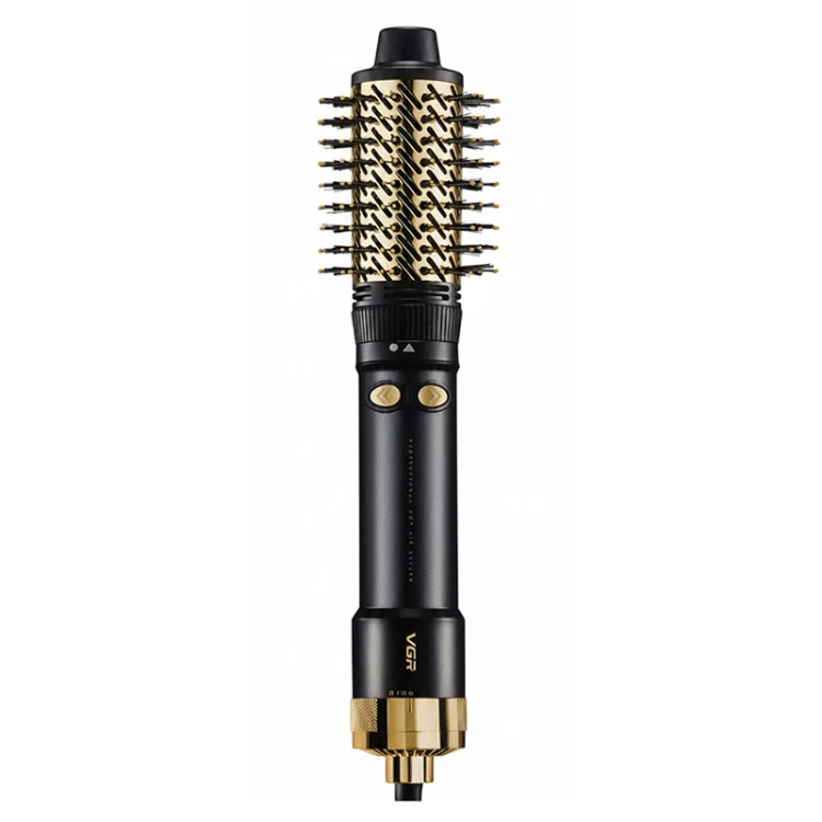 نمای روبروی سشوار برسدار چرخشی وی جی آر مدل V-481 در لومینو قشم