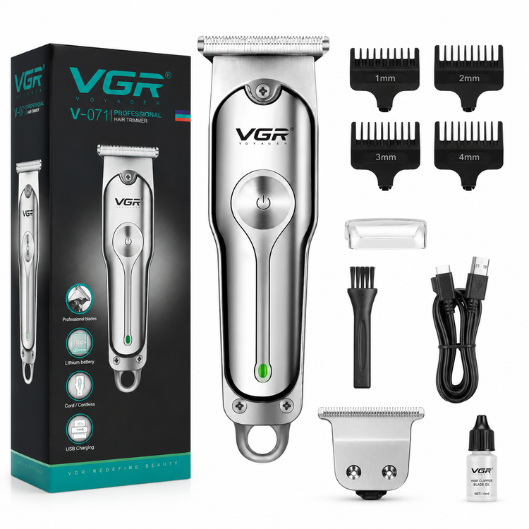اقلام همراه ماشین اصلاح وی جی آر مدل V-071 در لومینو قشم