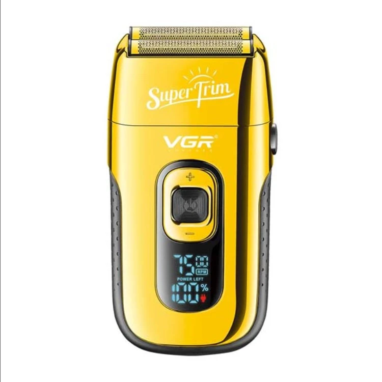 نمایش مشخصات باتری، زمان شارژ و مدت زمان کارکرد ماشین اصلاح وی جی آر VGR V-332 در لومینو قشم