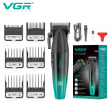 اقلام همراه ماشین اصلاح موی سر و صورت VGR V-003 مشکی سبز در لومینو قشم