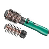 سشوار چرخشی ۲ کاره وی جی آر مدل V-498 به همراه دو سری - لومینو قشم