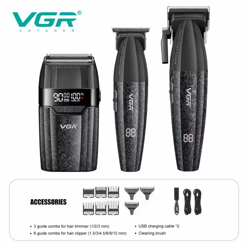ست ماشین اصلاح VGR V-640 S3 سه در یک در لومینو قشم