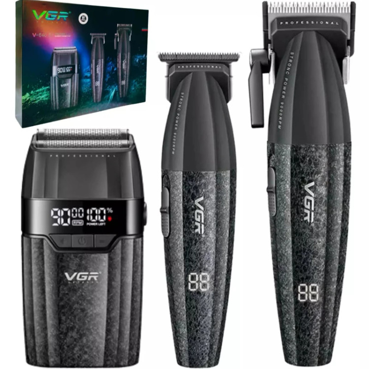 ست ماشین اصلاح VGR V-640 S3 سه در یک در لومینو قشم
