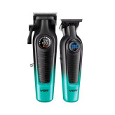 ماشین اصلاح VGR V-196 و V-996 دو عددی مشکی لومینو قشم LuminoQeshm