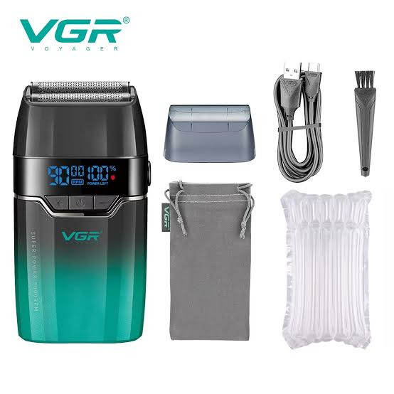 شیور VGR V-308 به همراه کابل شارژ و برس تمیزکننده لومینو قشم