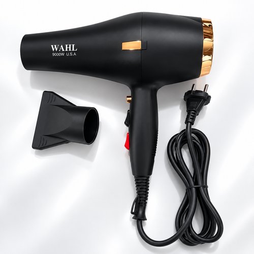 سشوار حرفهای وال WAHL-9933 مشکی و طلایی در لومینو قشم